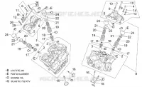 Cylinder head and valves