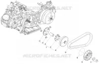Half-pulley assy., driving