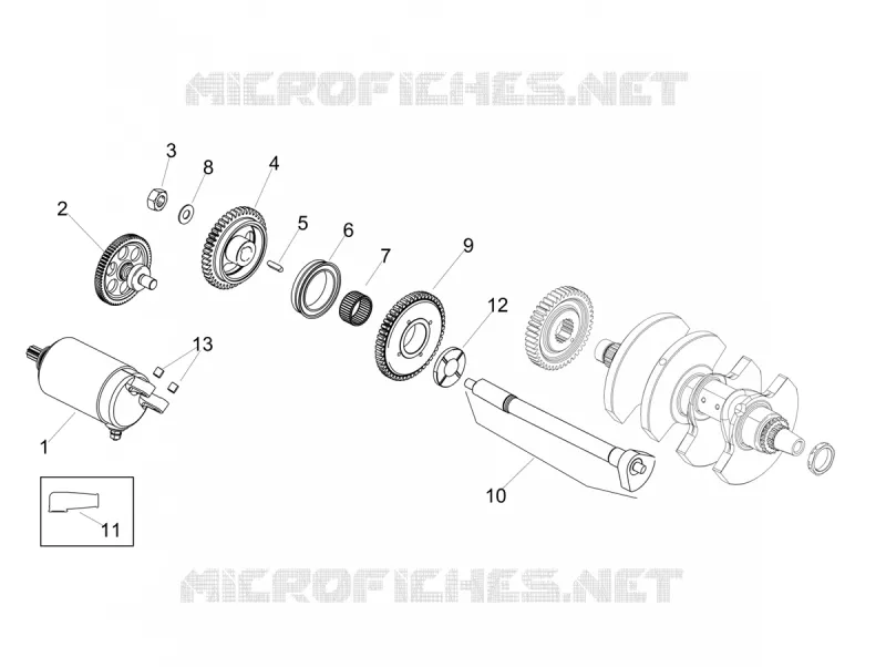 STARTER - STARTER MOTOR