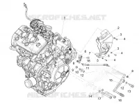 ENGINE - GEAR LEVER - SPROCKET