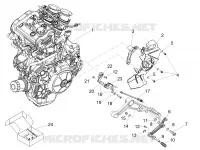 ENGINE - GEAR LEVER - SPROCKET