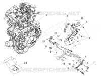 ENGINE - GEAR LEVER - SPROCKET