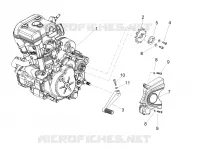 ENGINE - GEAR LEVER - SPROCKET