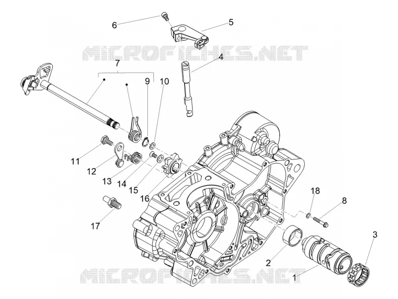 GEAR CHANGE MECHANISM