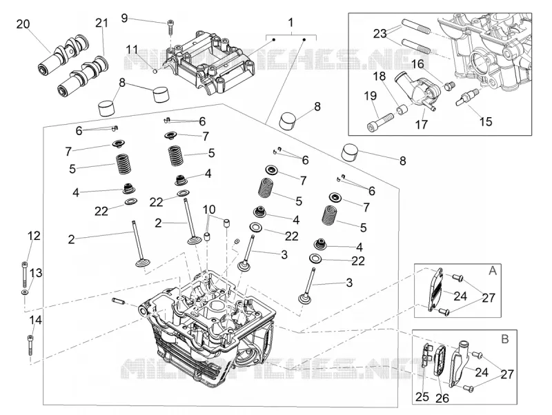 CYLINDER HEAD - VALVES