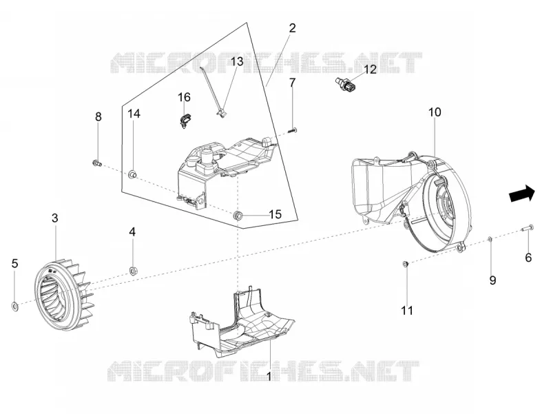 FLYWHEEL COVER