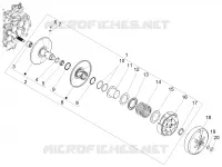 Driven pulley