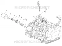 FLYWHEEL COVER - OIL FILTER