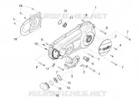 Crankcase cover - Crankcase cooling