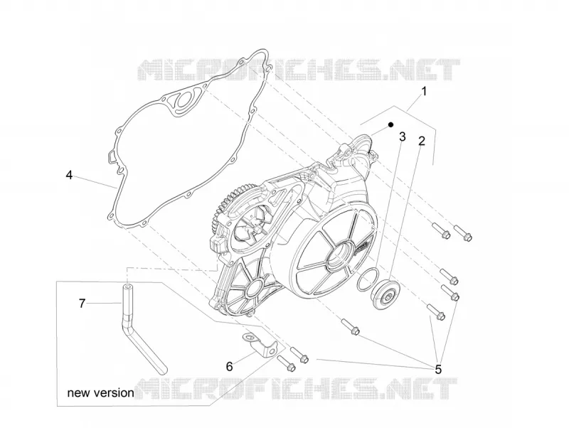 FLYWHEEL COVER
