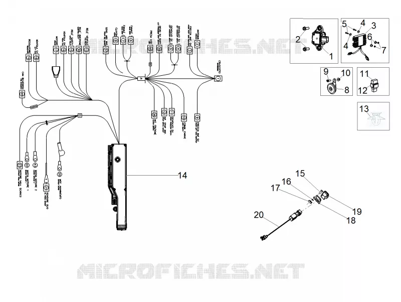 Front electrical system