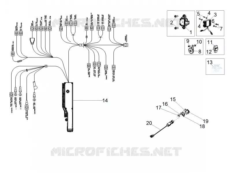 Front electrical system