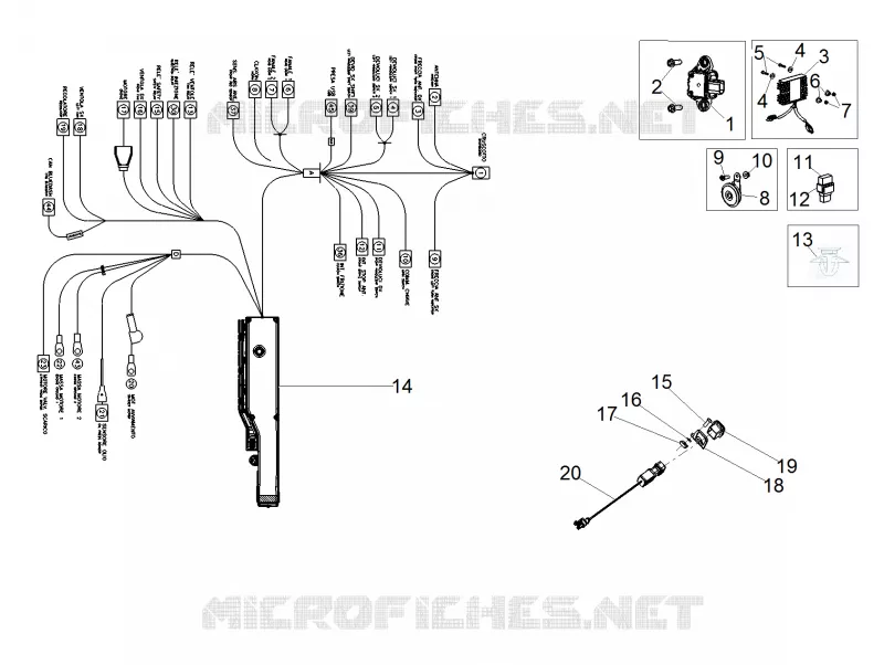 Front electrical system