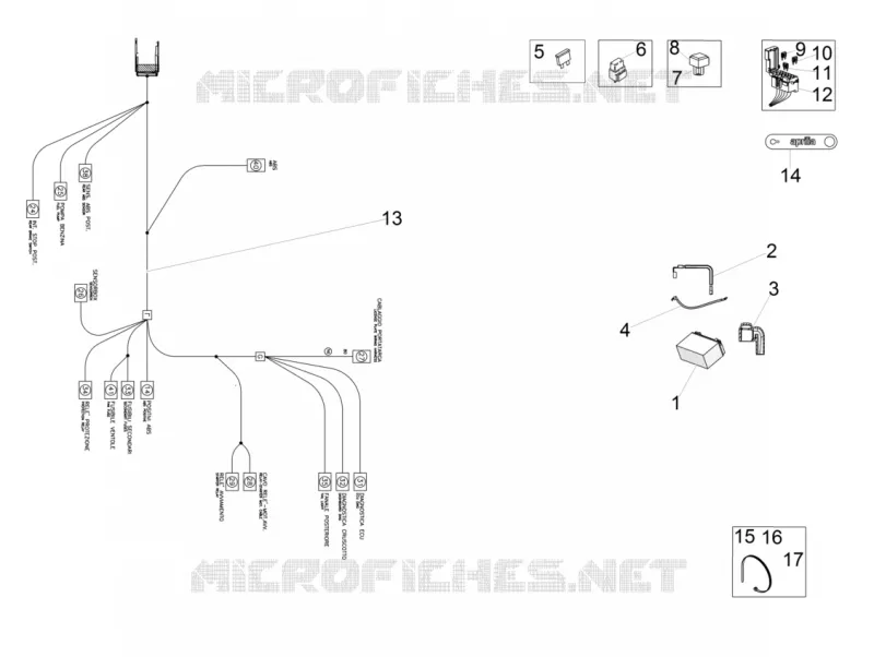 Rear electrical system
