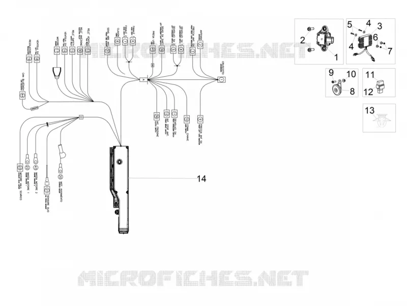 Front electrical system
