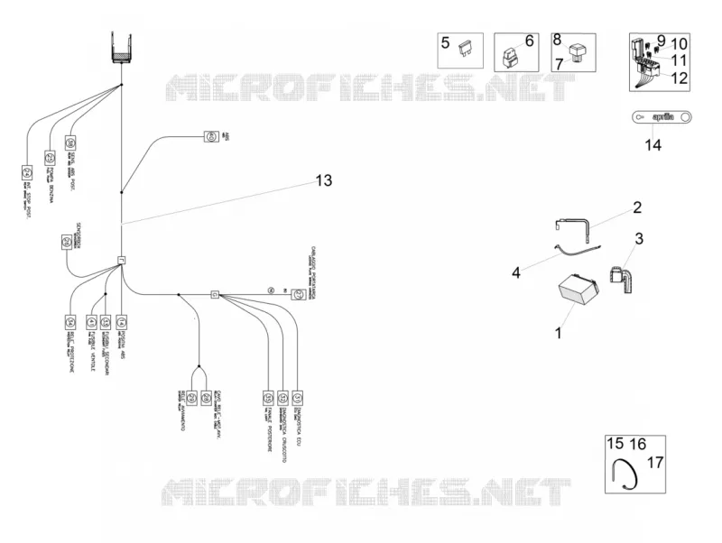 Rear electrical system
