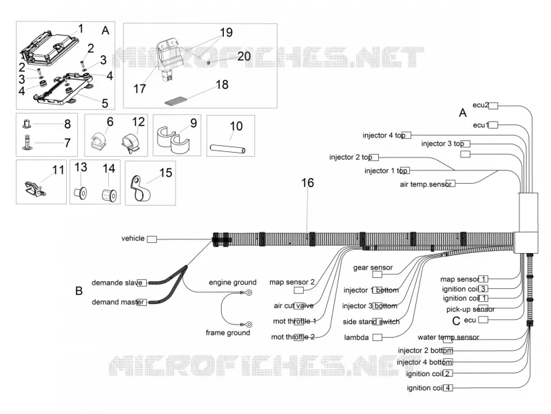 Central electrical system