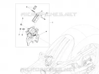 Rear brake caliper
