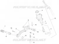 Rear master cylinder