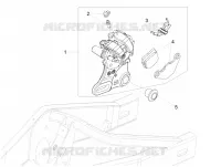 Rear brake caliper