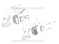 Front brake caliper