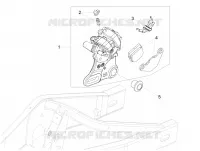 Rear brake caliper