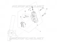 Front brake caliper