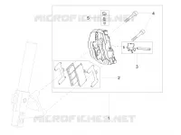 Front brake caliper