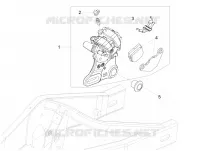 Rear brake caliper