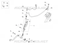 Rear master cylinder