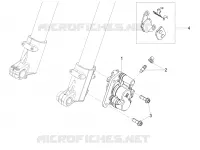 Front brake caliper