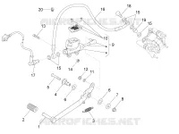 REAR BRAKE MASTER CYLINDER