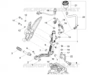 REAR BRAKE MASTER CYLINDER