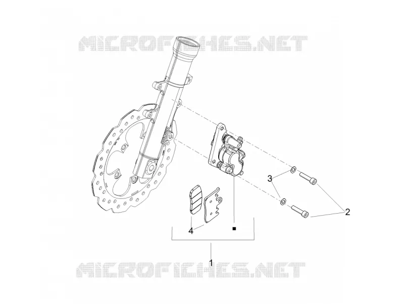 FRONT BRAKE CALIPER