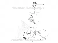 REAR BRAKE MASTER CYLINDER