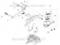 REAR BRAKE MASTER CYLINDER