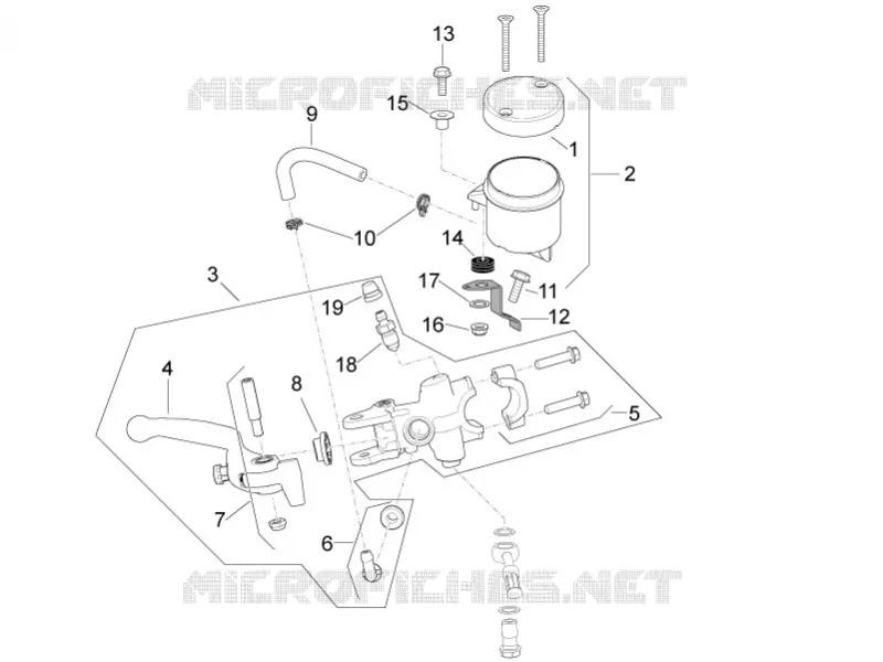 FRONT BRAKE MASTER CYLINDER