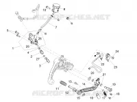 REAR BRAKE MASTER CYLINDER