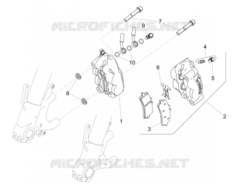 FRONT BRAKE CALIPER