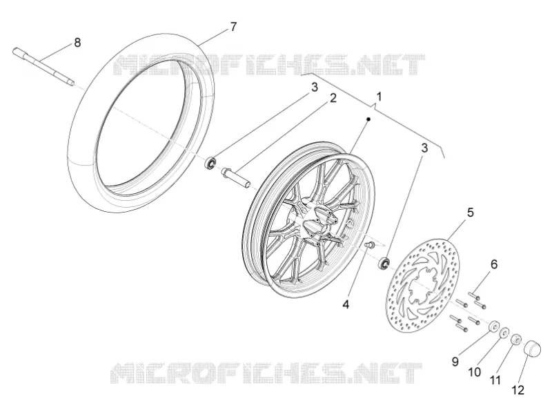 Front wheel