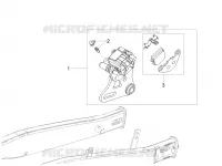 Rear brake caliper