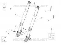 Front fork Ohlins