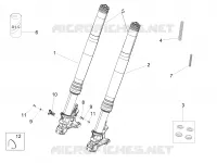 Front fork Ohlins
