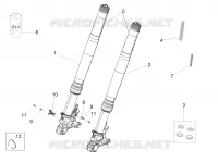 Front fork Ohlins