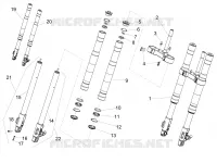 Front fork Ming Xing