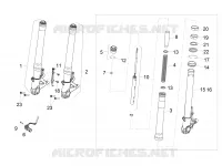 Front fork Sachs