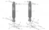 Rear shock absorber