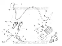 Rear brake system