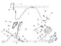 Rear brake system