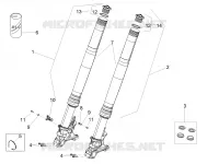 FRONT FORK OHLINS
